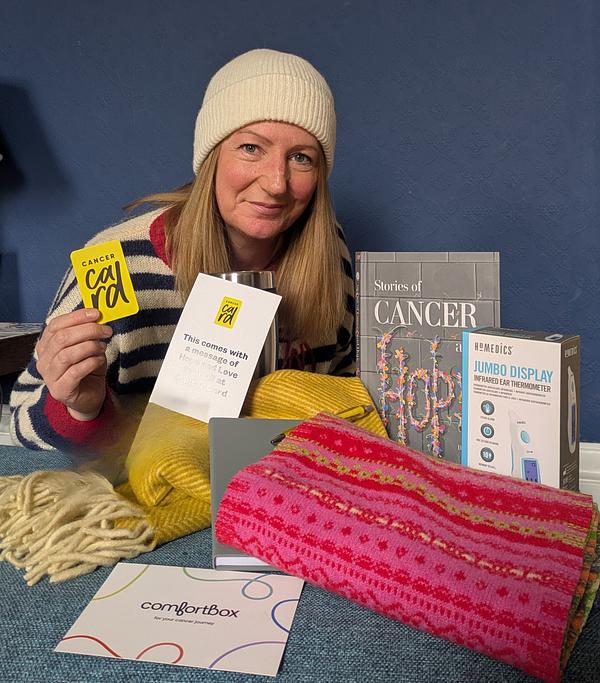 Comfort Box recipient, Jackie Gentil
